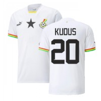 Maglie da calcio Ghana Mohammed Kudus #20 Prima Maglia Mondiali 2022 Manica Corta